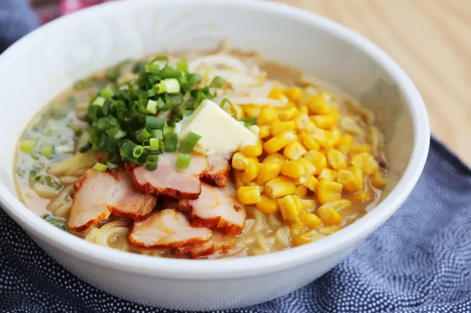 Easy Miso Ramen noodle soup recipe