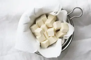 Ingredient tofu for easy mapo tofu recipe