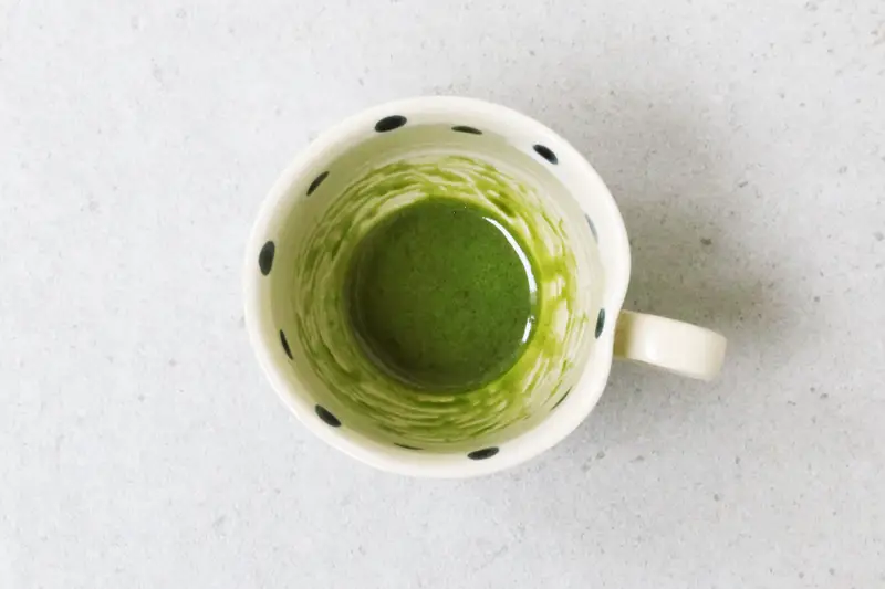 Matcha green tea latte with almond milk recipe