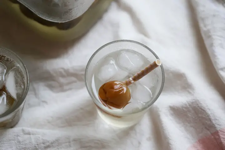 Japanese plum syrup
